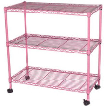 good quality wire mesh shelves with castor